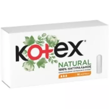 Kotex - Тампоны Natural Normal, 16 шт