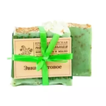 Краснополянская косметика - Мыло ручной работы "Эвкалиптовое" 110 мл