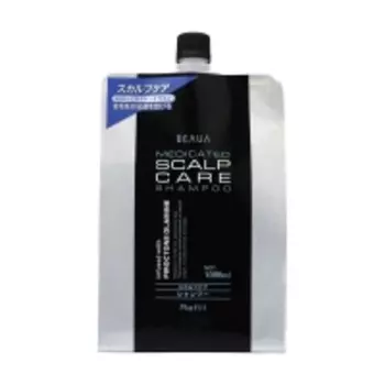 Kumano cosmetics Medicated Shampoo Scalp Care - Лечебный мужской шампунь, сменный блок, 1000 мл