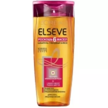 L'Oreal Elseve - Шампунь Роскошь 6 масел и роза, 400 мл