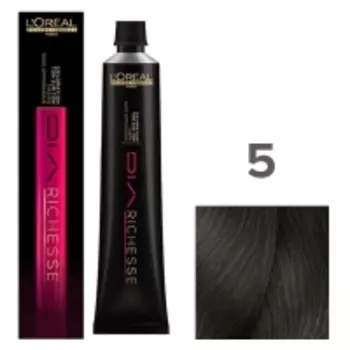 L'Oreal Professionnel - Краситель тон в тон Dia Richesse, 5 Светлый шатен, 50 мл