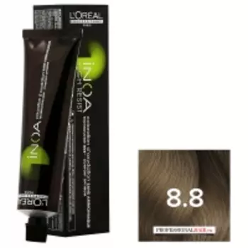L'Oreal Professionnel Inoa - Краска для волос 8.8, Светлый блондин мокка, 60 г