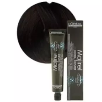 L'Oreal Professionnel - Стойкая крем-краска Majirel Cool Cover, 5.18, светлый шатен пепельный мокка, 50 мл