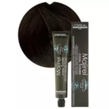 L'Oreal Professionnel - Стойкая крем-краска Majirel Cool Cover, 7.18, блондин пепельный мокка, 50 мл