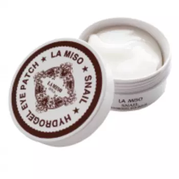 La Miso - Гидрогелевые патчи с экстрактом слизи улитки для кожи век, 60 шт