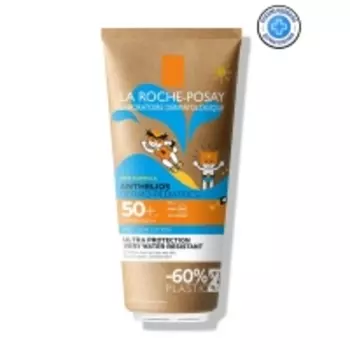 La Roche-Posay - Гель для лица и тела с технологией нанесения на влажную кожу SPF 50+ в эко-упаковке Dermo-pediatrics, 200 мл