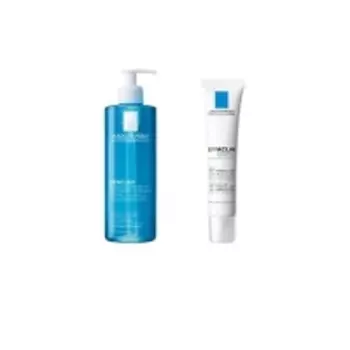 La Roche Posay - Комплект Effaclar ДУО[+] корректирующий крем-гель для проблемной кожи, 40 мл + Effaclar очищающий гель, 400 мл