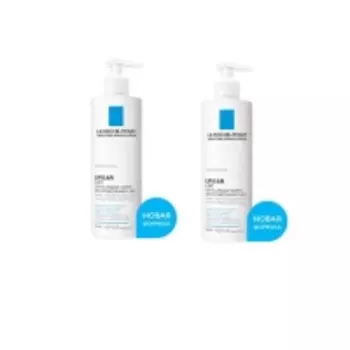 La Roche Posay - Комплект Молочко без отдушки, 2х400 мл