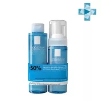La Roche Posay - Набор физиологическое очищение (успокаивающий тоник 200 мл + мицелллярная пенка 150 мл)
