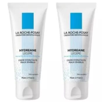 La Roche Posay - Набор Гидриан Лайт Увлажняющий крем для нормальной и комбинированной кожи, 2 шт х 40 мл