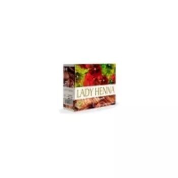 Lady Henna - Краска для волос на основе хны Светло-коричневый (№5), 60 гр