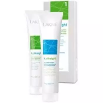 Lakme K_Straight 1 - Комплекс для выпрямления волос, 2*200 мл