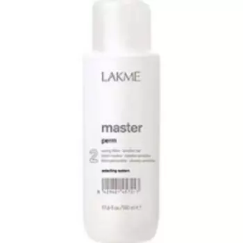 Lakme Master Perm Selecting System 2 Waving Lotion - Лосьон для завивки окрашенных и ослабленных волос, 500 мл