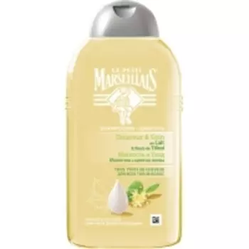 Le Petit Marseillais Shampooing Douceur Soin - Шампунь для всех типов волос, Молочко и цветок липы, 250 мл
