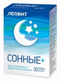 Леовит - Сонные, 30 таблеток