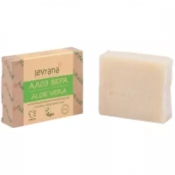 Levrana - Натуральное мыло ручной работы "Алоэ", 100 г