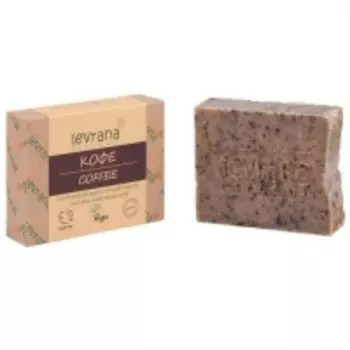 Levrana - Натуральное мыло ручной работы "Кофе", 100 г
