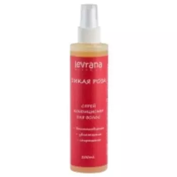 Levrana - Спрей-кондиционер для волос "Дикая Роза", 200 мл