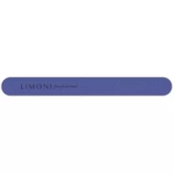 Limoni Color - Пилка для ногтей синяя прямая, 120*120