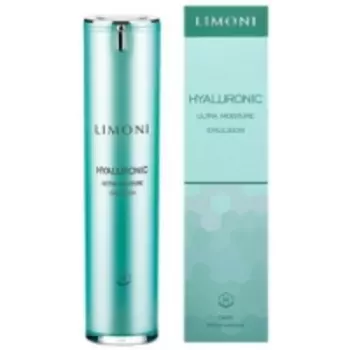 Limoni Hyaluronic Ultra Moisture Emulsion - Эмульсия для лица с гиалуроновой кислотой, 50 мл
