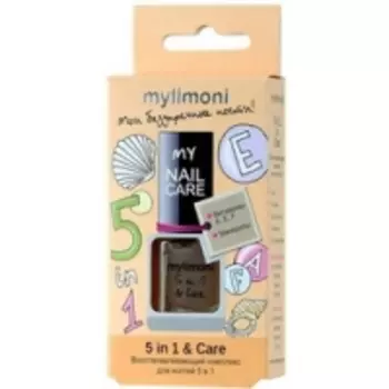 Limoni Mylimoni 5-In-1 And Care - Восстанавливающий комплекс для ногтей, 6 мл