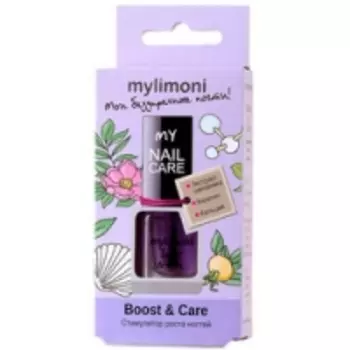 Limoni Mylimoni Boost And Care - Стимулятор роста ногтей, 6 мл