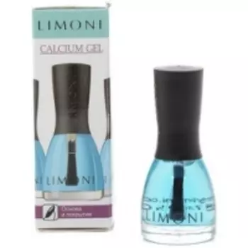 Limoni Nail Care Calcium Gel - Средство с кальцием для ногтей, в коробке, 7 мл