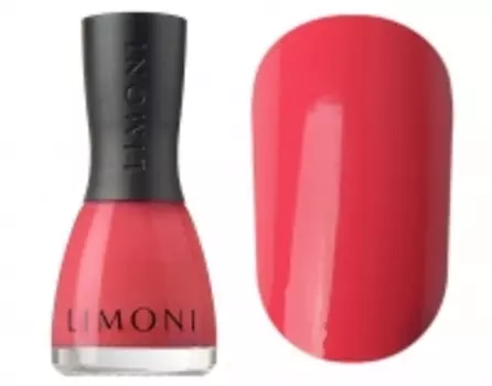 Limoni Romantic - Лак для ногтей глянцевый тон 319, коралловый, 7 мл