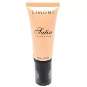 Limoni Satin Foundation - Тональный крем для лица тон 02, бежевый, 30 мл