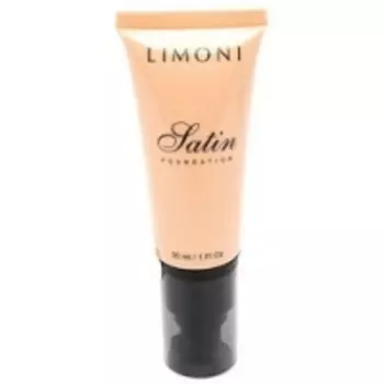 Limoni Satin Foundation - Тональный крем для лица тон 01, бежевый, 30 мл