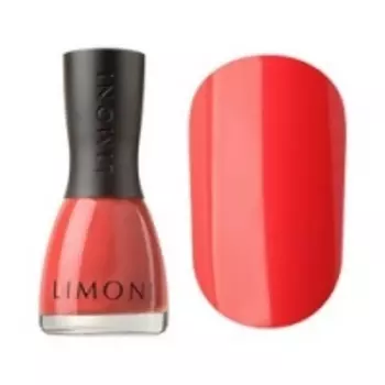 Limoni Spices Saffron - Лак для ногтей глянцевый тон 582, коралловый, 7 мл
