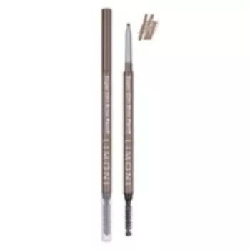 Limoni Super Slim Brow Pencil Ash - Карандаш для бровей тон 03, коричневый