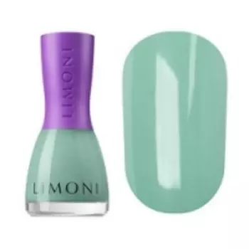 Limoni Vinyl Collection - Лак для ногтей устойчивый тон 832, мятный, 7 мл
