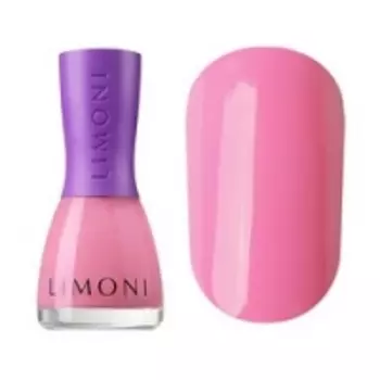 Limoni Vinyl Collection - Лак для ногтей устойчивый тон 815, розовый, 7 мл