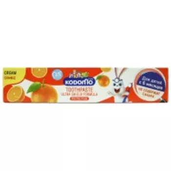 Lion Thailand Kodomo - Паста зубная для детей с 6 месяцев с ароматом апельсина, 40 г