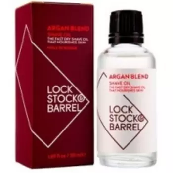 Lock Stock and Barrel Argan Blend Shave Oil - Масло аргановое для бритья и ухода за бородой, 50 мл