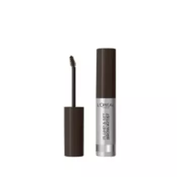 Loreal Paris Plump &amp; Set Brow Artist - Тушь для бровей, Темный брюнет, 1 шт