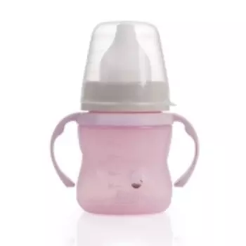 Lovi - Поильник Lovi обучающий, 150 мл, 6м+, Retro, розовый