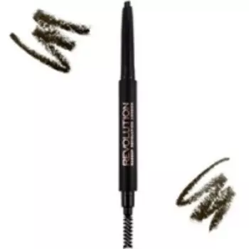 Makeup Revolution Duo Brow Pencil Light Brown - Карандаш для бровей