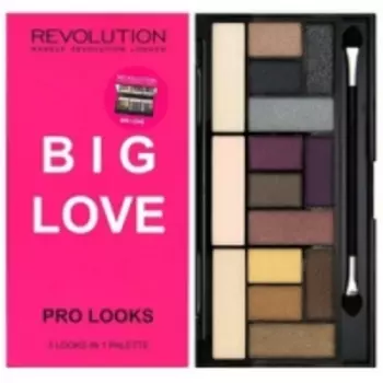Makeup Revolution Pro Looks Palette Big Love - Тени для век