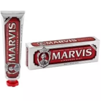 Marvis Cinnamon Mint - Зубная паста Мята и Корица, 85 мл