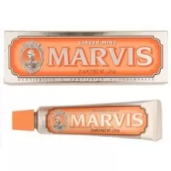 Marvis Ginger Mint - Зубная паста Мята и имбирь, 25 мл