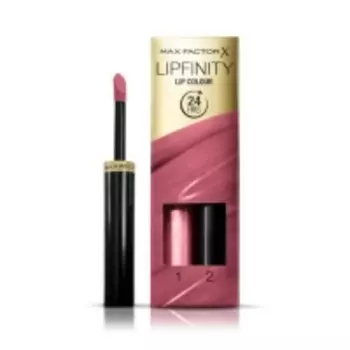 Max Factor Lipfinity Essential Burgundy - Стойкая губная помада и увлажняющий блеск, тон 330, 2,3 мл
