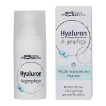 Medipharma Cosmetics Hyaluron -Крем для кожи вокруг глаз, 15 мл