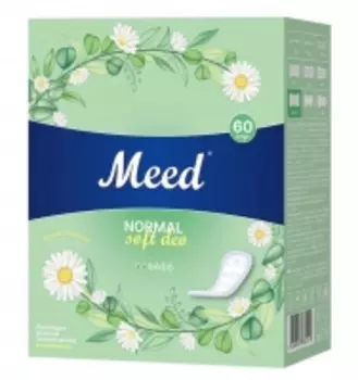 Meed - Ежедневные целлюлозные прокладки Normal Soft Deo, 60 шт