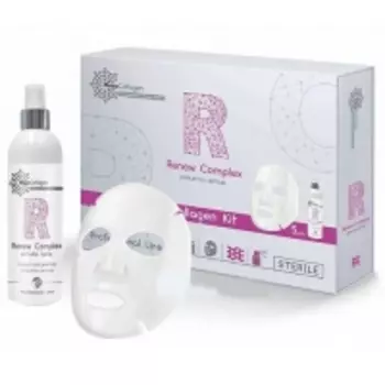 MesoCollagen Renew Complex - Набор Антивозрастной, аппликаторы для лица и спрей, 1 шт