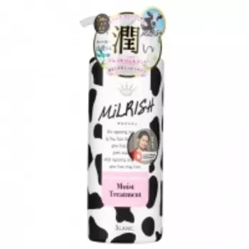 MILRISH - Бальзам-кондиционер с молочными протеинами Увлажнение и Сила, 500 мл
