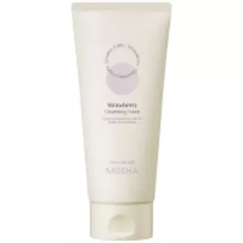 Missha Creamy Latte - Пенка для умывания с экстрактом клубники 172 мл