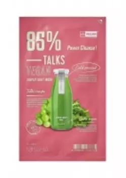 Missha - Тканевая увлажняющая маска для лица Talks Vegan Squeeze Power Cleance, 27 г