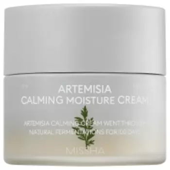 Missha - Успокаивающий крем для чувствительной кожи с экстрактом полыни Calming Moisture Cream, 50 мл